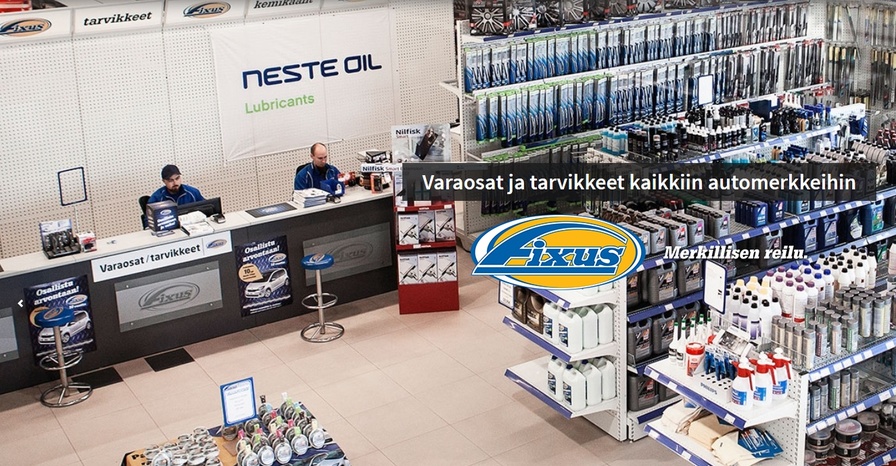 Kuva autohuoltoliikkeestä Fixus itäharju Turku